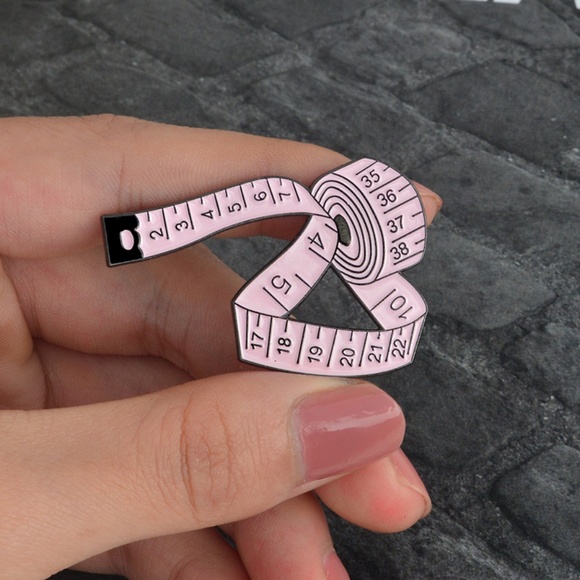 NEW Ruler Enamel Pin Brooch - Picture 5 of 8